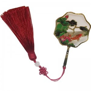 Nome personalizzato Logo Gold Brass Bookmark Segnalibri in metallo inciso